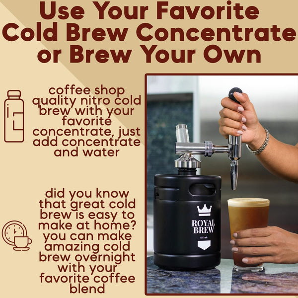 Royal Brew Nitro Coffee Maker