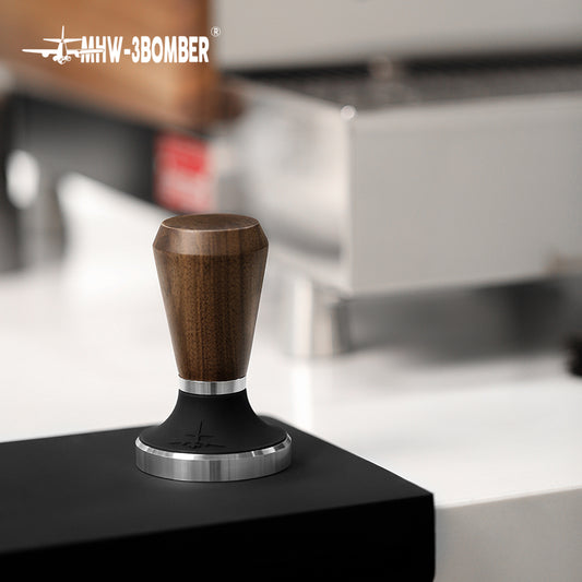 MHW Knight Series Walnut tamper 58.35mm