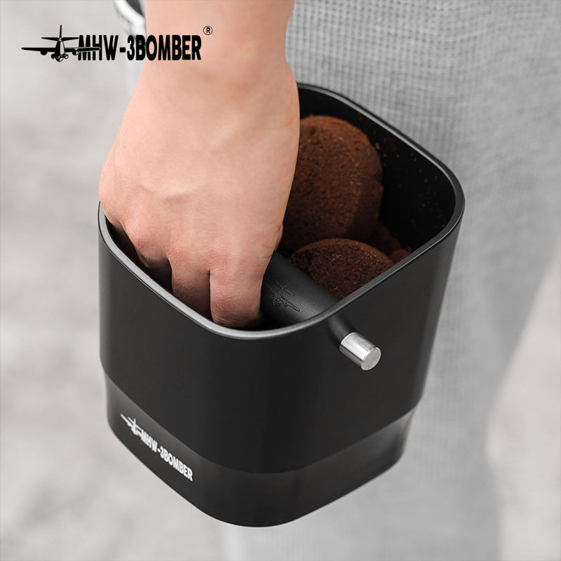 MHW Square Knock Box - Black