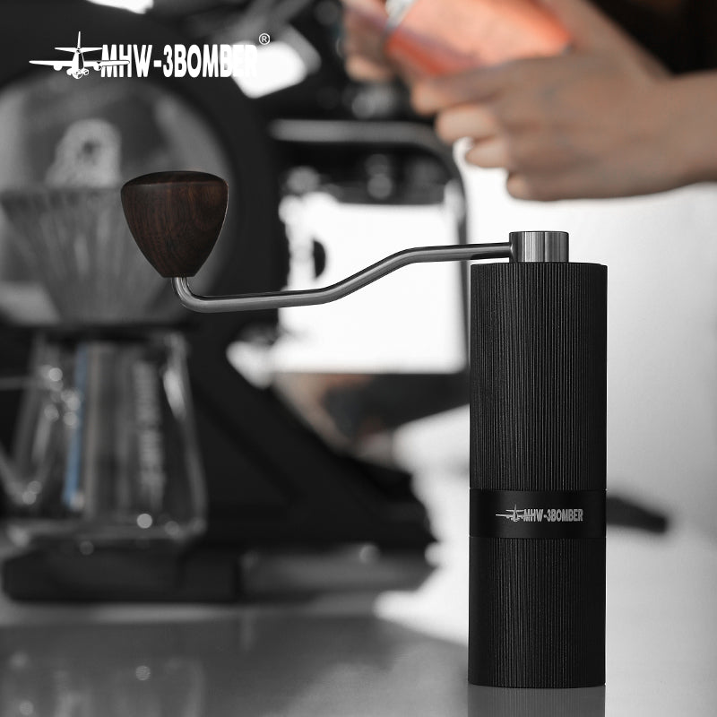 MHW Racing M1 Manual Coffee Grinder - Black