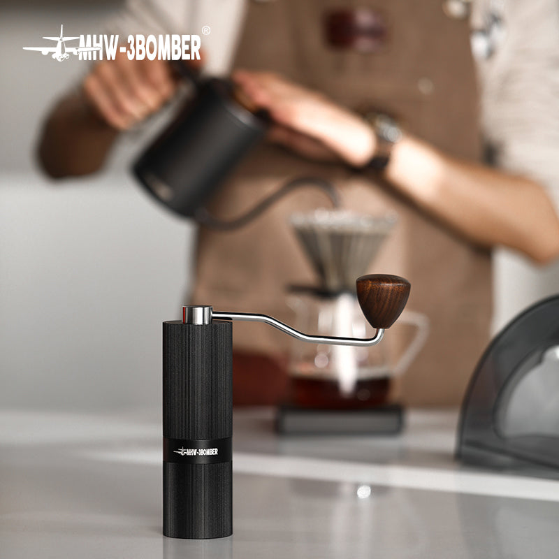 MHW Racing M1 Manual Coffee Grinder - Black