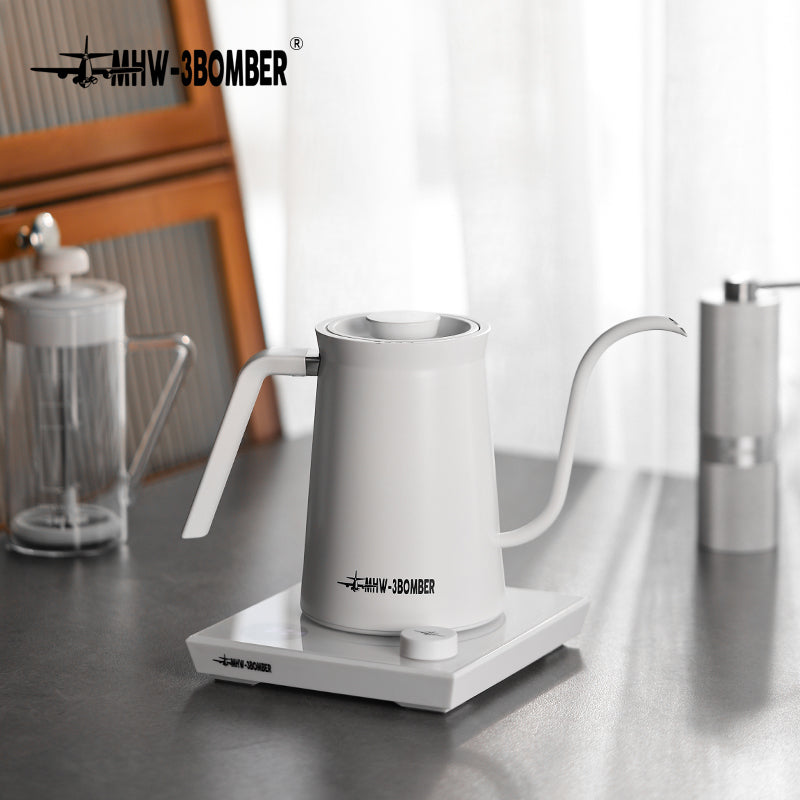 MHW Assassin Electric Coffee Kettle - White