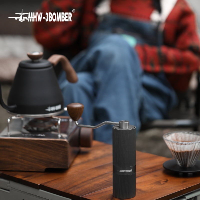 MHW Racing M1 Manual Coffee Grinder - Black