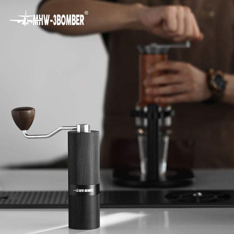 MHW Racing M1 Manual Coffee Grinder - Black