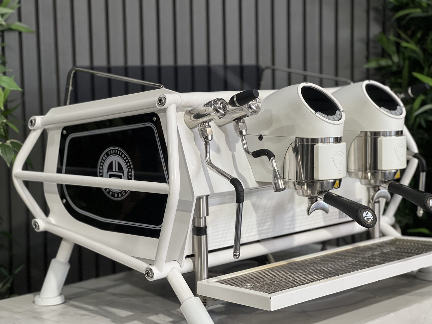 Sanremo Cafe Racer Full White Espresso Machine