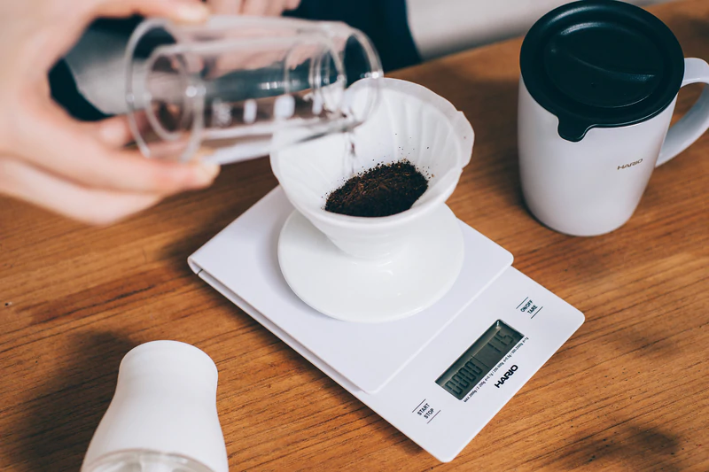 Hario V60 Drip Scale & Timer — Forty Weight Coffee Roasters