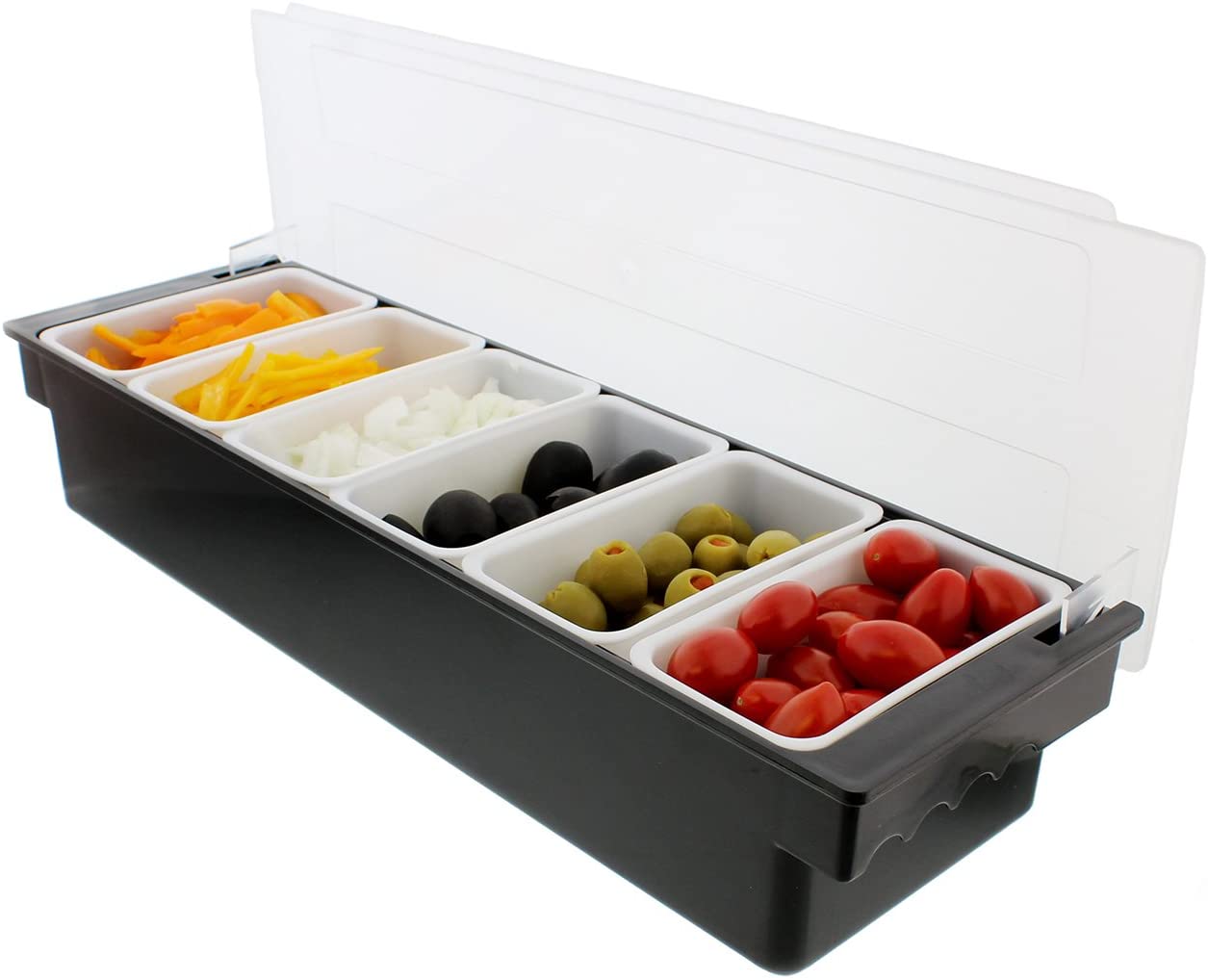 Bar Condiment Box - 6 Compartment