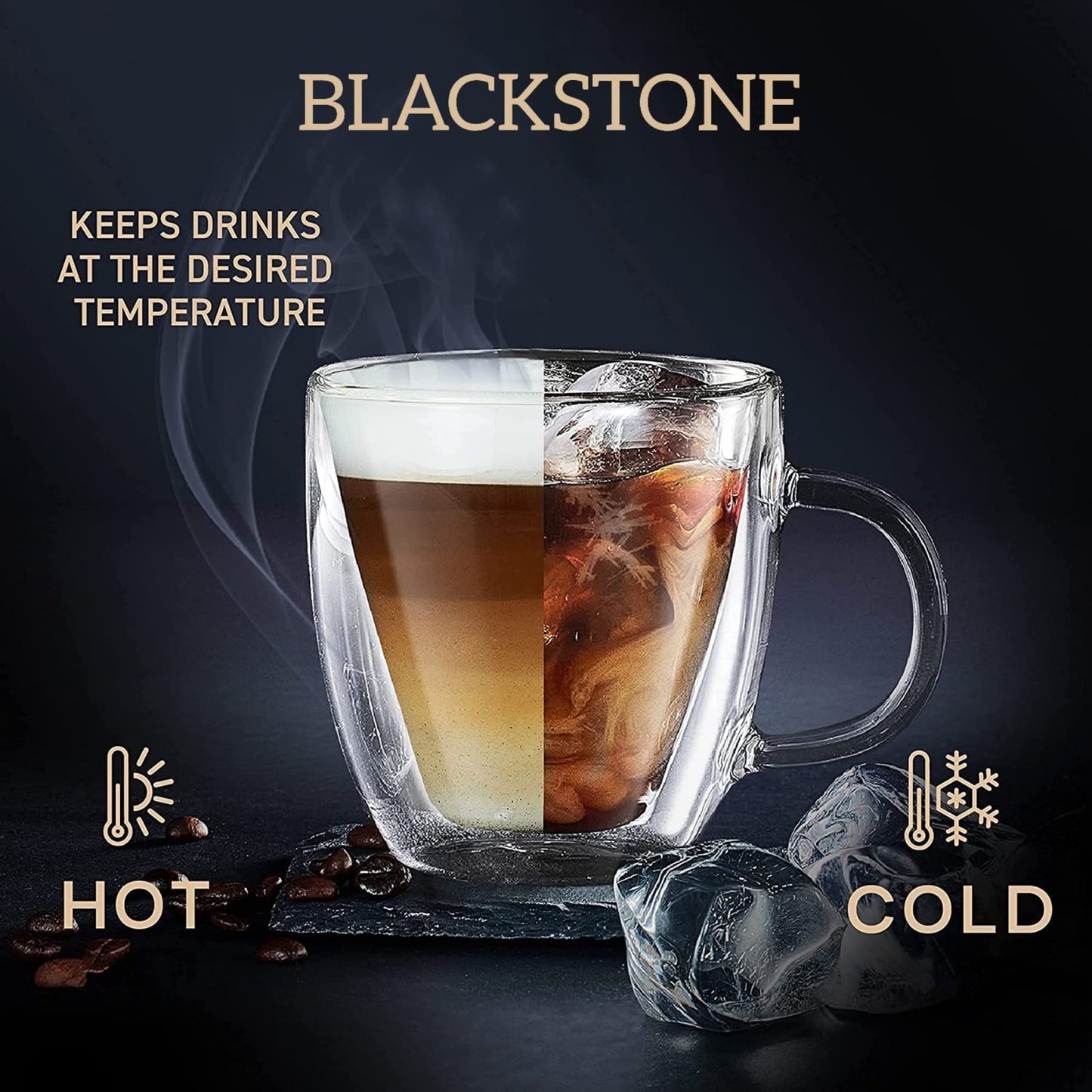 Blackstone Double Wall Glass 250ml