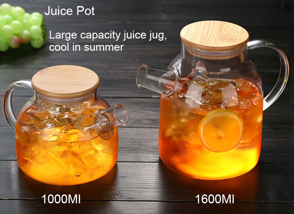 Glass Teapot 1L