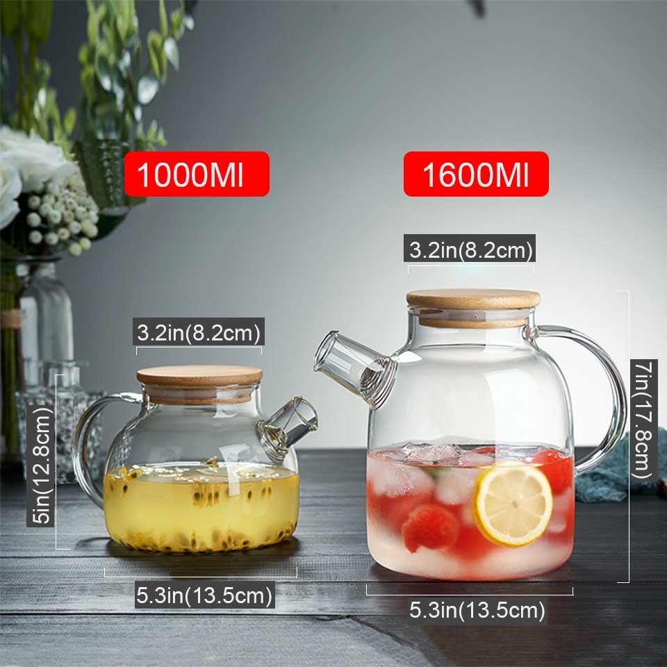 Glass Teapot 1L