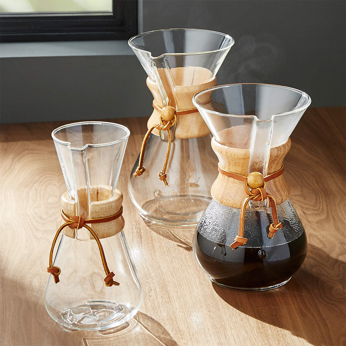 Chemex with Wood Handle - 6 Cup – Be Bright Coffee